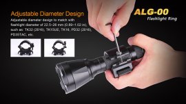 Fenix ALG-00 Montage für Taschenlampe auf 22mm Schiene