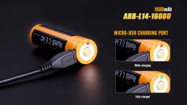 Wiederaufladbare USB AA Batterie Fenix ARB-L14-1600U