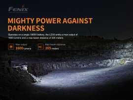 Taschenlampe Fenix LD30 + USB-Akku 3500 mAh