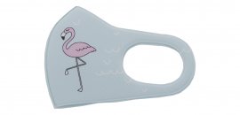 Kinder-Mundschutz – Flamingo