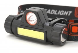 Wiederaufladbare Stirnlampe Cattara 120lm
