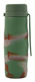 Silikonflasche faltbar ARMY 550ml
