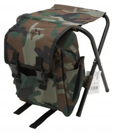 Klappstuhl mit Rucksack OLBIA ARMY