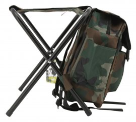 Klappstuhl mit Rucksack OLBIA ARMY