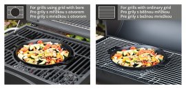 Grillpfanne rund LITINA (für Grills ROYAL CLASSIC und ROYAL GRANDE)