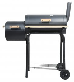 Holzkohlegrill SMOKIE mit Räucherofen