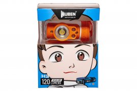 Stirnlampe Wuben H3 orange