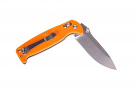 Klappmesser Ganzo G7412 orange mit Pfeife