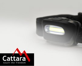 Stirnlampe Cattara HORNET 130lm COB 3xAAA