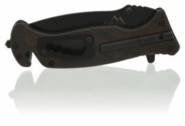 Klappmesser BLACK BLADE mit Arretierung 21,7cm
