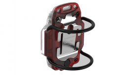 Multifunktionale Taschenlampe Armytek Crystal - rot