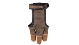 Schießhandschuh Buck Trail Leder Cordovan Gr. M
