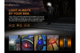 Wiederaufladbare Taschenlampe Fenix E-LITE