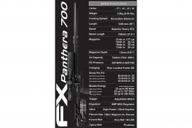 Luftgewehr FX Panthera 700 6,35mm