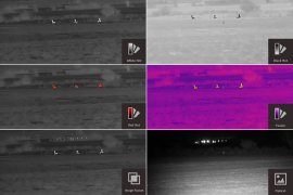 Wärmeschutz-Fernglas LRF Hikmicro RAPTOR RH50LN