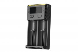 Intelligentes Batterieladegerät NITECORE i2 NEW - 2 unabhängige Positionen