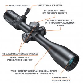 Zielfernrohr Bushnell AR Optics 4,5-18x40mm Windhold MRAD