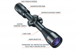Zielfernrohr Bushnell Legend 3-9x40mm SFP Multi-X Illuminated MOA