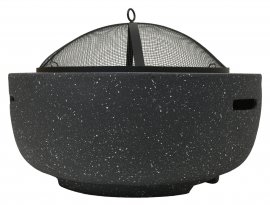 Feuerstelle LA PALMA grau MgO
