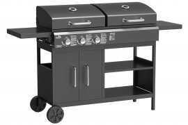 Grill Cattara COUPLE 2in1 Gas / Holzkohle