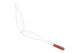 Grillrost Fish 35x13cm