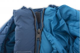 Schlafsack Pinguin Mistral Junior PFM 150cm grün rechts