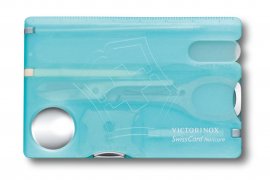 Victorinox Swiss Card Nailcare Karte Blau
