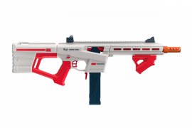 Blaster-Gewehr Game Face Trion für Schaumstoff-Munition rot