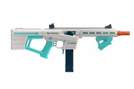 Blaster-Gewehr Game Face Trion für Schaumstoff-Munition blau
