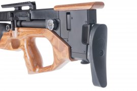 Luftgewehr AirMaks Krait WL 6,35mm Light Brown Lamino 2