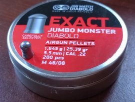 Bewertungen: Diabolo JSB Exact Jumbo Monster 5,52mm 200Stk. - 1
