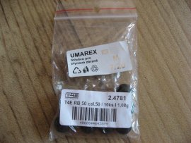 Bewertungen: Kugeln T4E Rubber Ball RB .50 Polymer 10Stk - 1