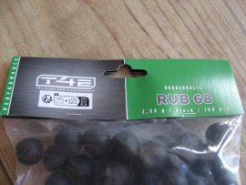 Bewertungen: Kugeln T4E Rubber Ball RB .68 Polymer 100Stk. - 1