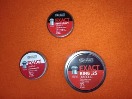 Bewertungen: Diabolo JSB Exact King 6,35mm 350Stk - 1