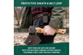 Axt BeaverCraft Bushcraft Splitting Axe AX3 4