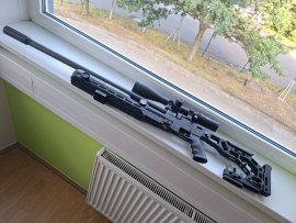 Bewertungen: Luftgewehr EPIC TWO 6,35mm, CZ 700mm, CFB, Arca-Swiss L, klappbare Schaft - 3
