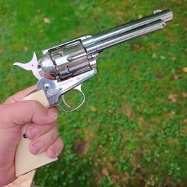 Bewertungen: Luftrevolver Umarex Colt SAA .45 Diabolo Nickel 4,5mm - 1