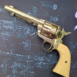 Bewertungen: Luftrevolver Umarex Colt SAA .45 Diabolo Nickel 4,5mm - 2