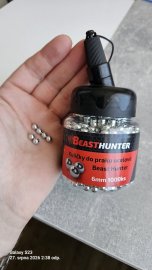 Bewertungen: Stahlkugeln für Schleuder Beast Hunter 6mm 1000Stk - 1