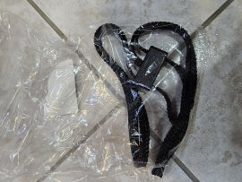Bewertungen: Einweg-Handfesseln schwarz - 1