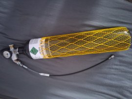 Bewertungen: 3l Tauchflasche mit Manometer und Schlauch - 1