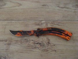Bewertungen: Messer Joker Butterfly JKR614 Flames - 5