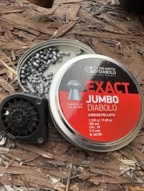 Bewertungen: Diabolo JSB Exact Jumbo 5,52mm 250 Stk - 1
