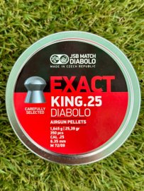 Bewertungen: Diabolo JSB Exact King 6,35mm 350Stk - 1