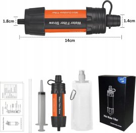Taschenwasserfilter Mini Water Filter 6v1 2