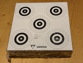 Bewertungen: Zielscheibe Venox 14x14 5 Ziele 100 Stk - 1