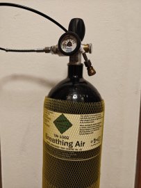Bewertungen: 7l Tauchflasche mit Manometer und Schlauch - 1