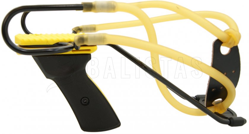 Schleuder Megaline Alpha 2 Doppelgummi - gelb