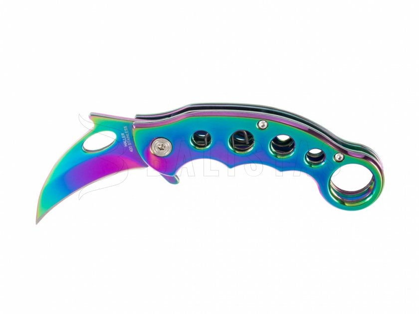 Messer Karambit Haller 42507 Metallisch Glänzend