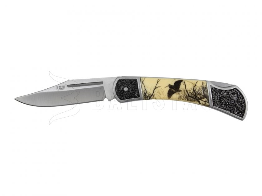 Messer Joker klappbar Motiv Vogel 8 cm
